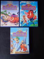 Timon & Pumbaa 3x DvDs, Alle leeftijden, Ophalen of Verzenden, Zo goed als nieuw