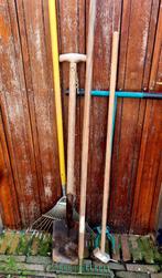 Diverse tuingereedschappen: hark, schop en meer, Ophalen, Gebruikt, Hark, Onbekend