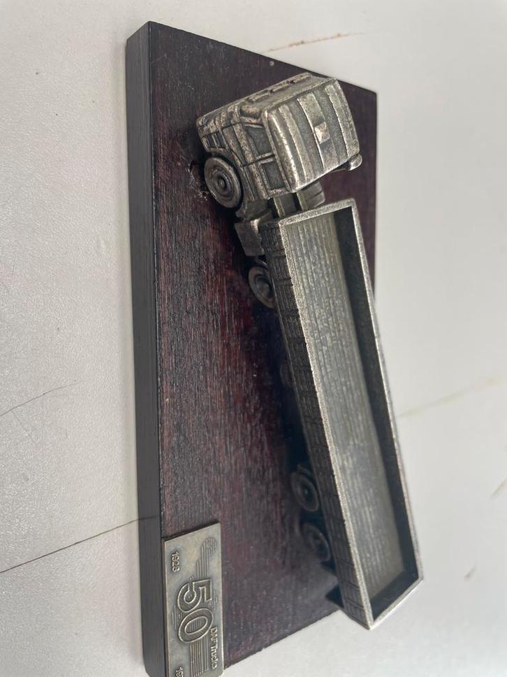 Daf Trucks 50 Jaar Jubileum Miniatuur Vrachtwagen, Verzamelen, Automerken, Motoren en Formule 1, Zo goed als nieuw, Ophalen of Verzenden