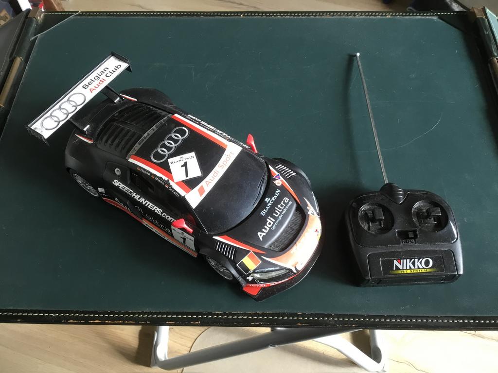 Nikko RC Audi R8, Ophalen of Verzenden, Zo goed als nieuw, Overige schalen