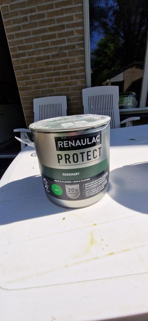 Muurverf, Ophalen, Nieuw, Groen