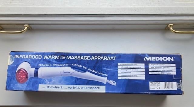-Medion infrarood warmte-massage appartaat MD 6654, Ophalen of Verzenden, Nieuw, Massagestoel of Kussen