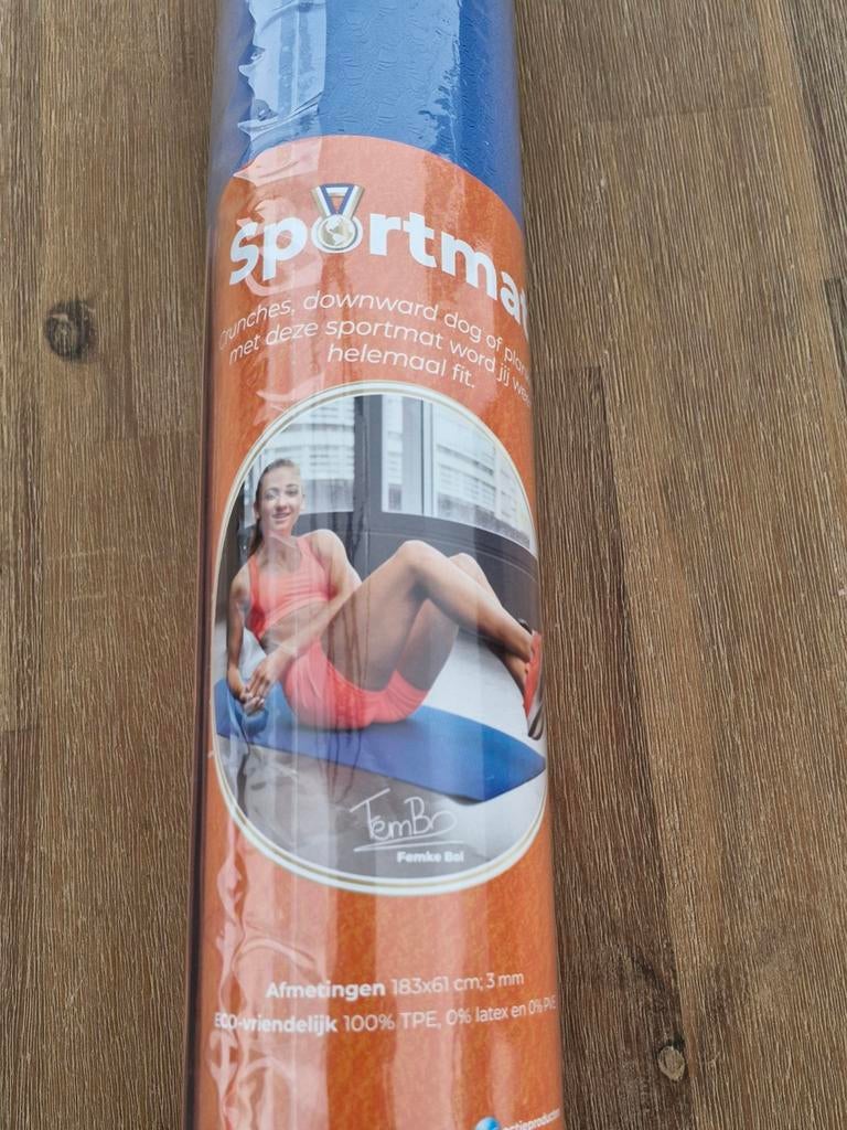 Sportmat (Nieuw,  blauw van kleur), Ophalen of Verzenden, Nieuw