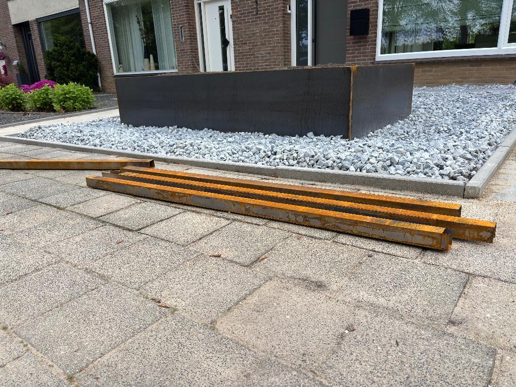 10x Betotop Cortenstaal Opsluitbanden (60mm x 200cm) nieuw!, Ophalen, Overige materialen, 100 tot 200 cm, Nieuw