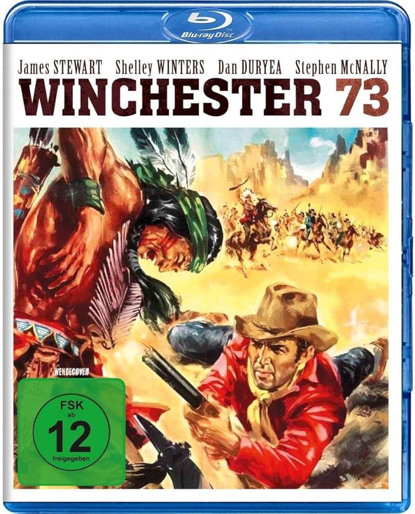 Blu-ray Winchester 73 (regie Anthony Mann) met James Stewart, Cd's en Dvd's, Blu-ray, Ophalen of Verzenden, Zo goed als nieuw