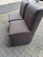 Eetkamerstoelen, Huis en Inrichting, Stoelen, Ophalen, Zo goed als nieuw, Bruin, Twee