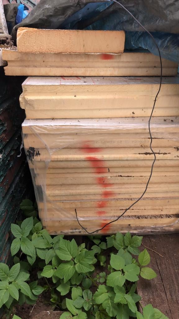 7 cm PIR isolatieplaten en reststukken, Doe-het-zelf en Verbouw, Isolatie en Afdichting, Ophalen, Hardschuim (Pir), 4 tot 8 cm