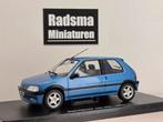 Peugeot 106 XSI - 1993 Blauw - 1:24 Ixo, Overige merken, Auto, Nieuw, Ophalen of Verzenden