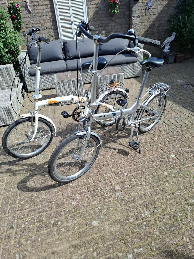Vouwfietsen popal en b 2 r scamper, Versnellingen, Batavus, Zo goed als nieuw, 56 cm of meer