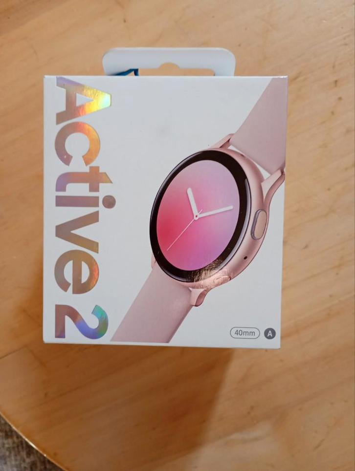 Samsung Galaxy Watch Active 2 - Roze Goud (40mm), Sieraden, Tassen en Uiterlijk, Smartwatches, Zo goed als nieuw, Android, Roze