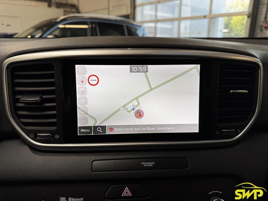 Kia Sportage 1.6 GDI DynamicLine | Black pack | Navi | Cam |, Auto's, Voorwielaandrijving, Stof, Gebruikt, 132 pk