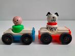 2 x vintage fisherprice auto
Poppetje en hond, Ophalen of Verzenden, Gebruikt