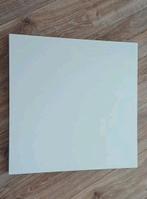 Gratis wit tafelblad lack hoogglans 55x55 cm, Ophalen, Vierkant, 75 cm of meer