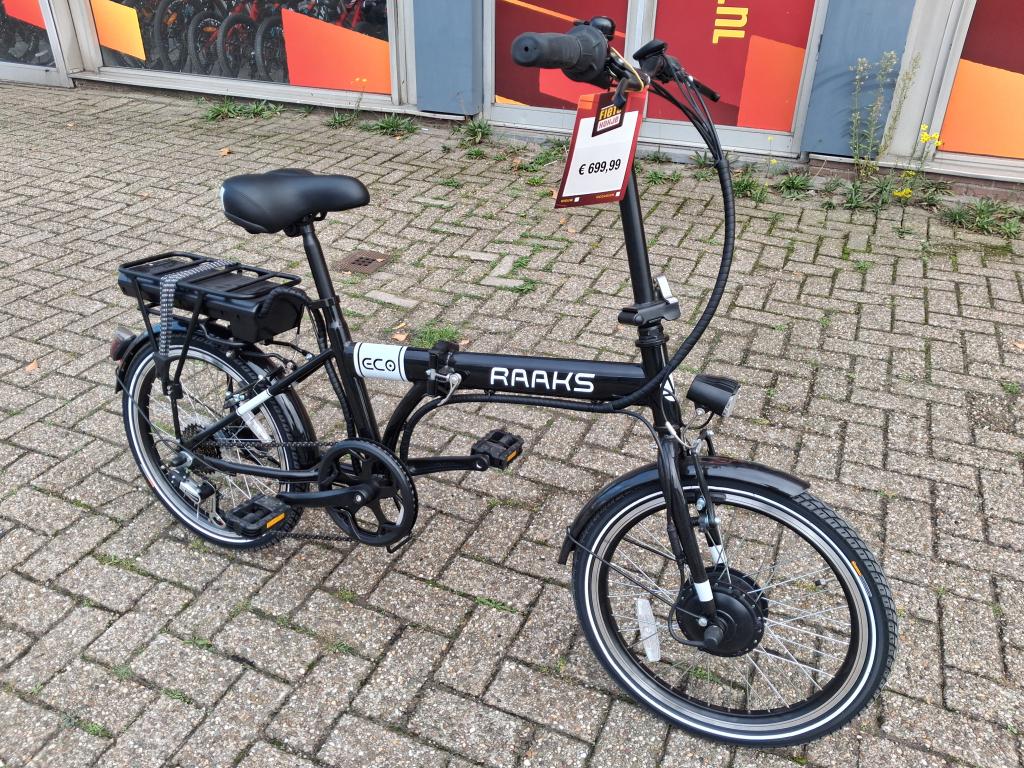 Fietshokje Beverwijk: Raaks Eco E-Vouwfiets S7 NIEUW, Fietsen en Brommers, Fietsen | Vouwfietsen, Heren, Niet ingevuld, Nieuw