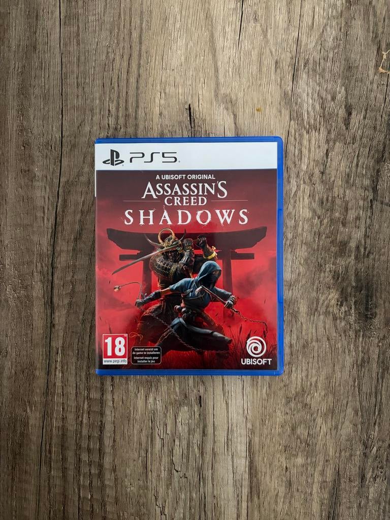 Assassin's Creed Shadows PS5, Spelcomputers en Games, Games | Sony PlayStation 5, Avontuur en Actie, Online, Vanaf 18 jaar, 1 speler
