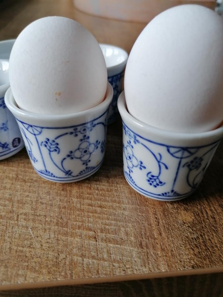 Saks servies 6 eierdopjes, Ophalen