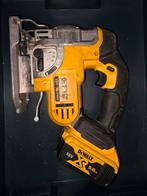 DeWalt Decoupeerzaag 18V XR met 5.0Ah Accu, Gebruikt, DeWalt, Decoupeerzaag, Ophalen of Verzenden