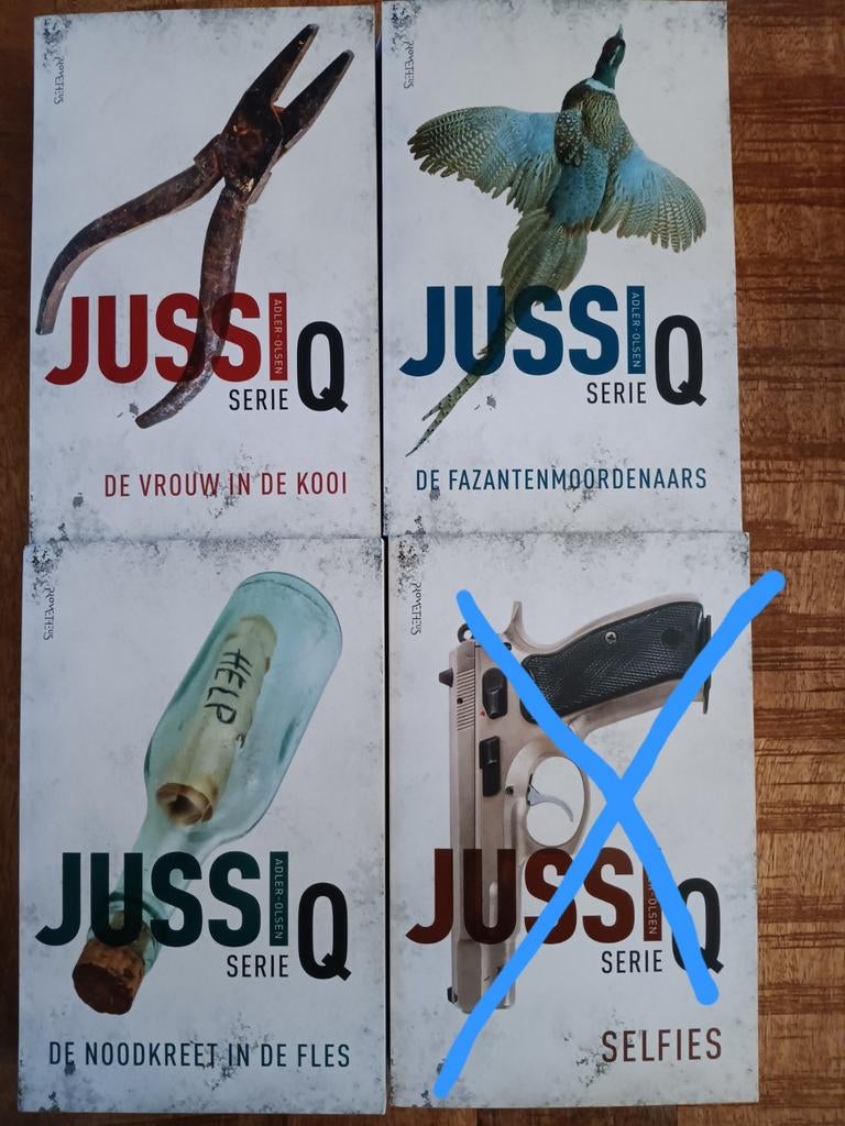 3 Jussi Q boeken, Ophalen of Verzenden, Gelezen, Jussi Adler-Olsen