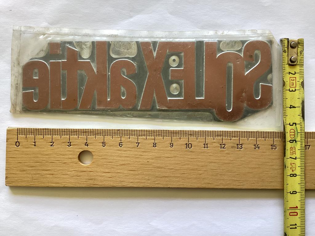 Originele NOS reclame stempel krant “SOLEX aktie” jaren 50, Ophalen of Verzenden, Nieuw, Overige modellen