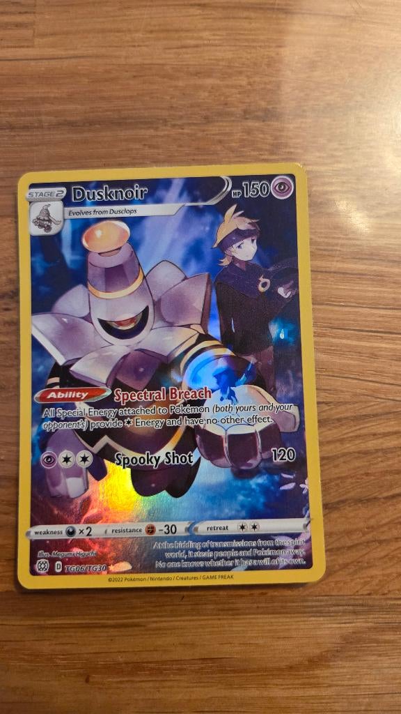 dusknoir islustrations pokemonkaart, Ophalen, Nieuw