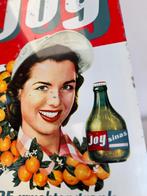 Vintage Joy Sinas Reclamebord - De Vruchtendrank, Ophalen, Reclamebord, Gebruikt, .