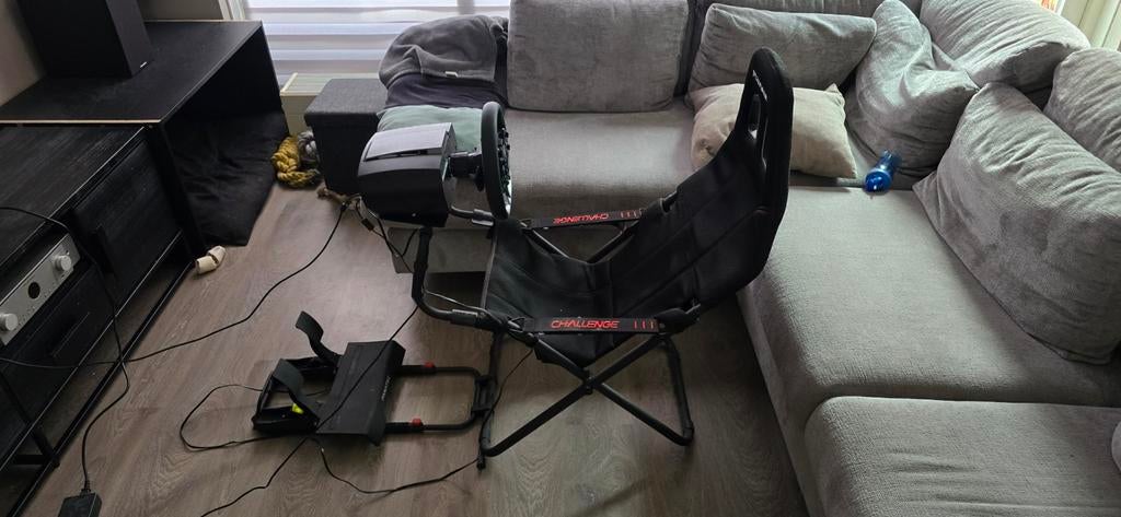 Fanatec CSL Elite Racing Wheel & Playseat Challenge, Ophalen, Zo goed als nieuw, Racen en Vliegen