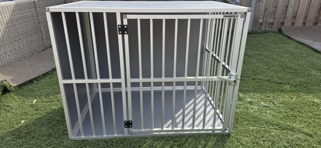 Aluminium hondenbench Hundos L, Dieren en Toebehoren, Hondenhokken, Ophalen, 75 tot 110 cm, 65 tot 100 cm