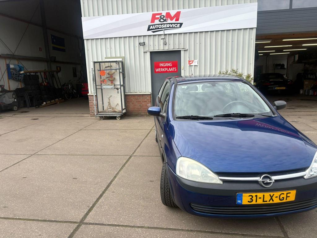 Opel Corsa 1.2-16V Sport Stoelverwarming, Voorwielaandrijving, Gebruikt, Blauw, Origineel Nederlands
