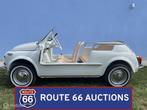 Fiat 500 Jolly Spiaggina Replica | 1971 | Route 66 Auctions, Auto's, Oldtimers, Overige carrosserieën, Zwart, Bedrijf, Handgeschakeld