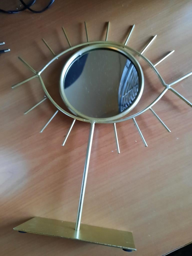 Darius spiegel JYSK - Oogvormig decoratief spiegeltje, Ophalen of Verzenden