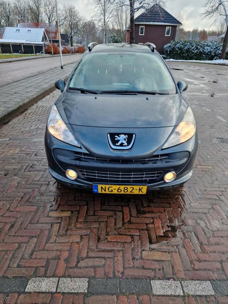 Peugeot 207 /2008/ 1,6 16V SW Donker grijs, Auto's, Peugeot, Particulier, Benzine, C, Stationwagon, Handgeschakeld, Geïmporteerd