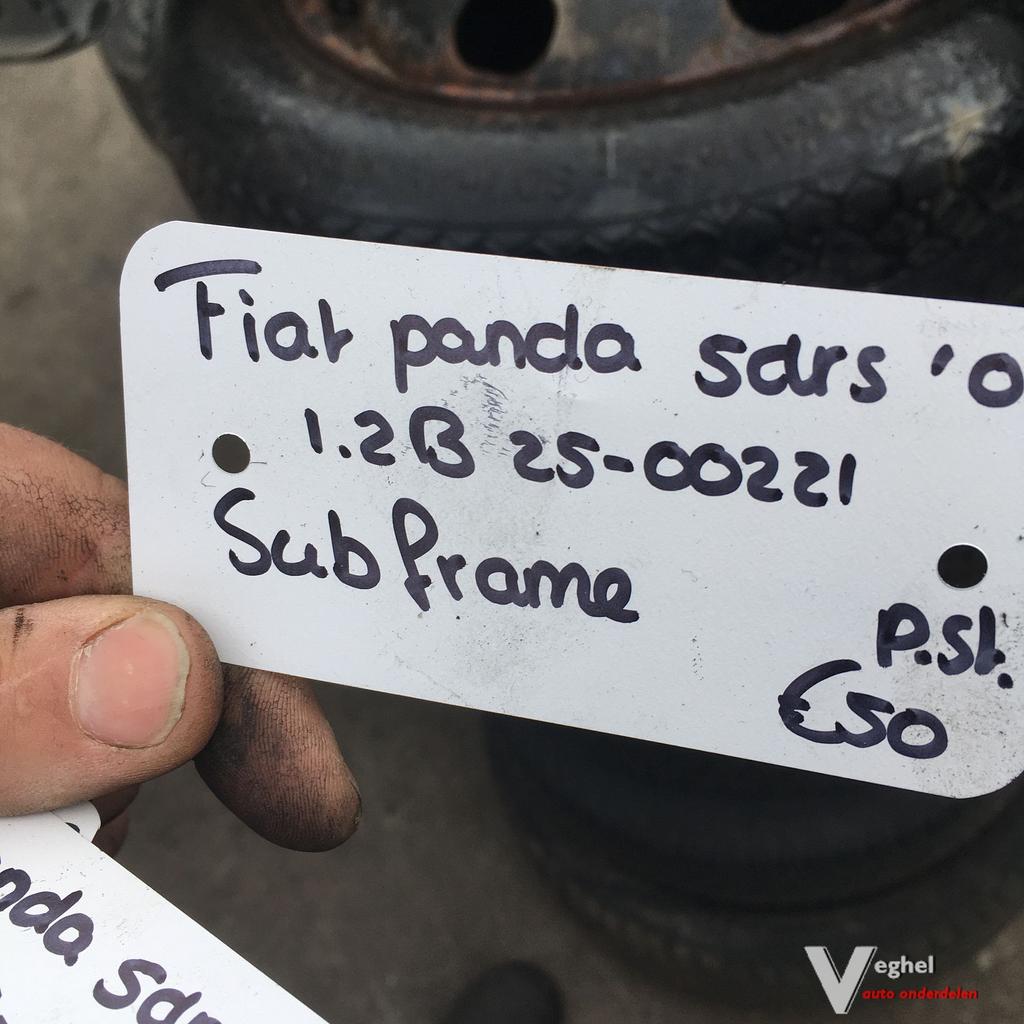 Fiat Panda 5drs 1.2 B 2008 2500221 Subframe, Ophalen, Gebruikt, -, -
