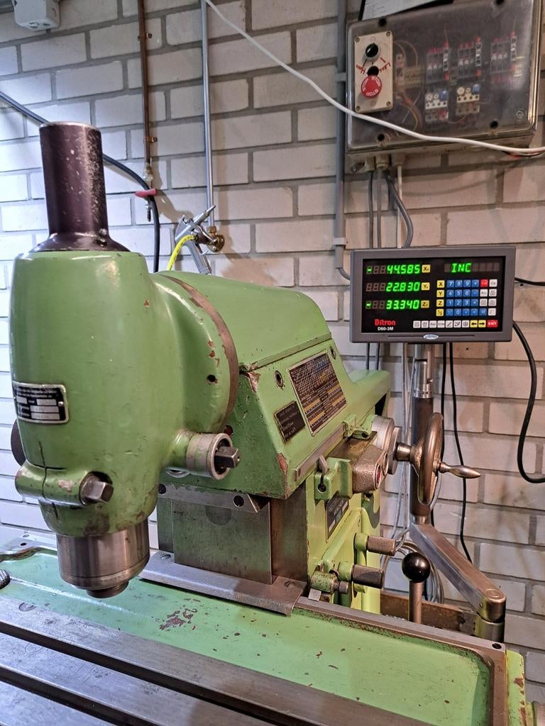 Deckel FP1 freesmachine, Doe-het-zelf en Verbouw, Ophalen, Gebruikt, Deckel FP1, Bovenfrees