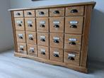 Apothekerskast Ladekast Vintage, Ophalen, Gebruikt, 100 tot 150 cm, 5 laden of meer
