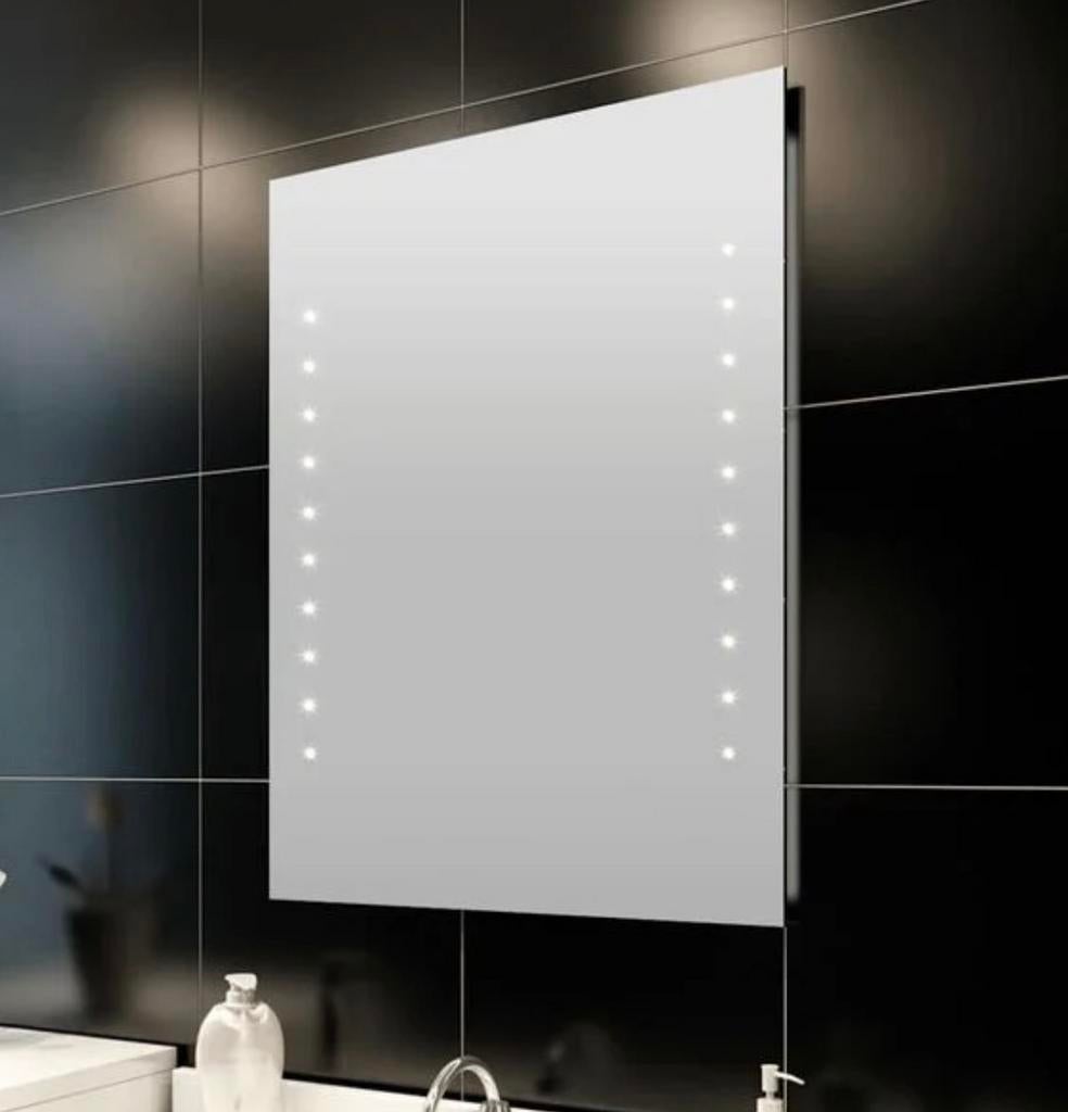 Badkamer spiegel nieuw in doos Vidaxl, Ophalen, 100 tot 150 cm, Nieuw, Rechthoekig