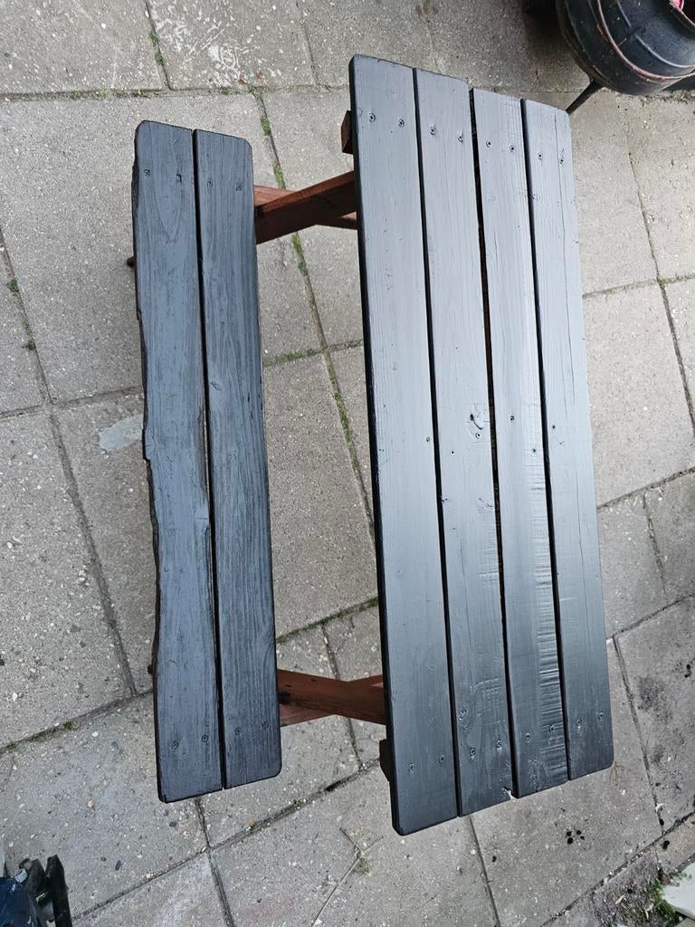 Kinder picknicktafel, Tuin en Terras, Picknicktafels, Ophalen, Rechthoekig, Hout