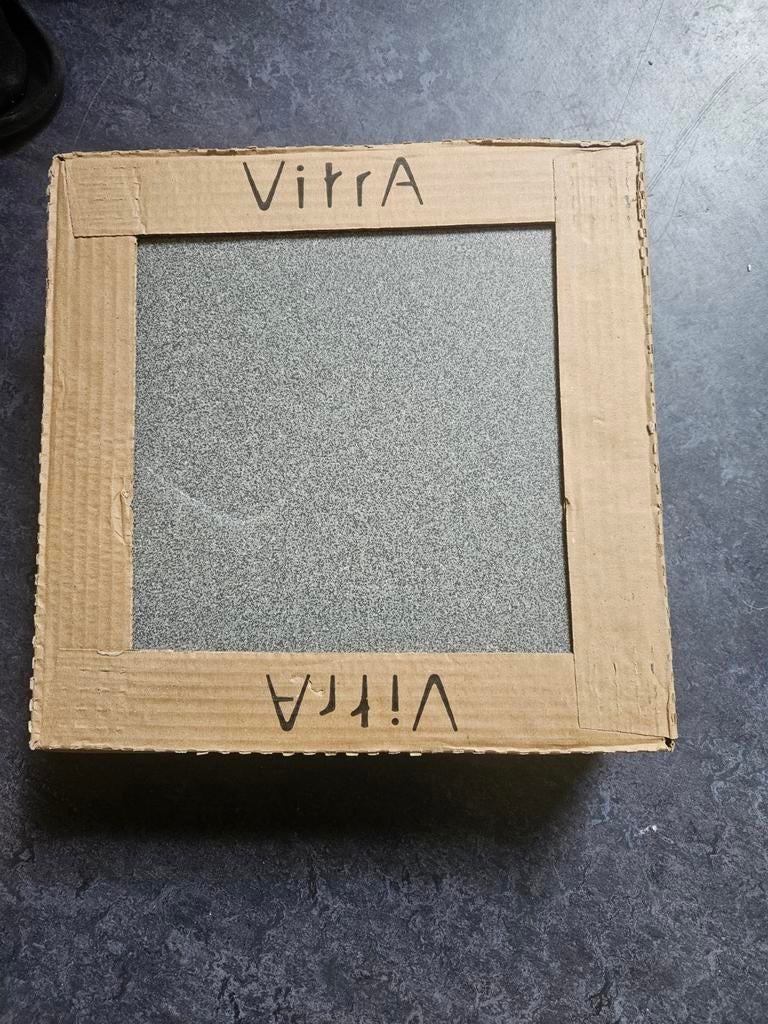 4 Pakken VitrA Dotti Dark Grey Vloertegels (30x30 cm), Doe-het-zelf en Verbouw, Tegels, 60 cm of meer, Keramiek, Nieuw, Ophalen of Verzenden