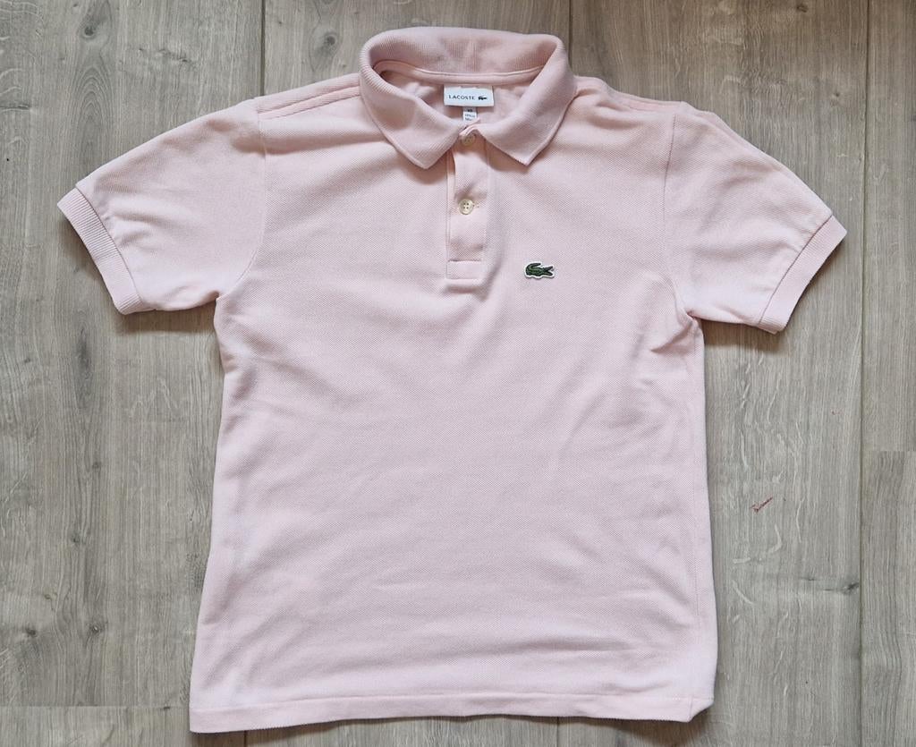 Jongens poloshirt mt 140 Lacoste, Kinderen en Baby's, Kinderkleding | Maat 140, Gebruikt, Ophalen of Verzenden, Lacoste, Shirt of Longsleeve