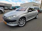 Peugeot 206 CC 2.0-16V CABRIOLET/CLIMA/AFN TREKHAAK!, Metallic lak, Gebruikt, Zwart, 4 cilinders