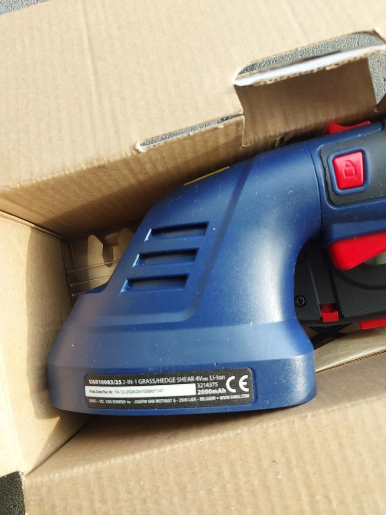 Varo 2-in-1 gras- en heggenschaar, Ophalen