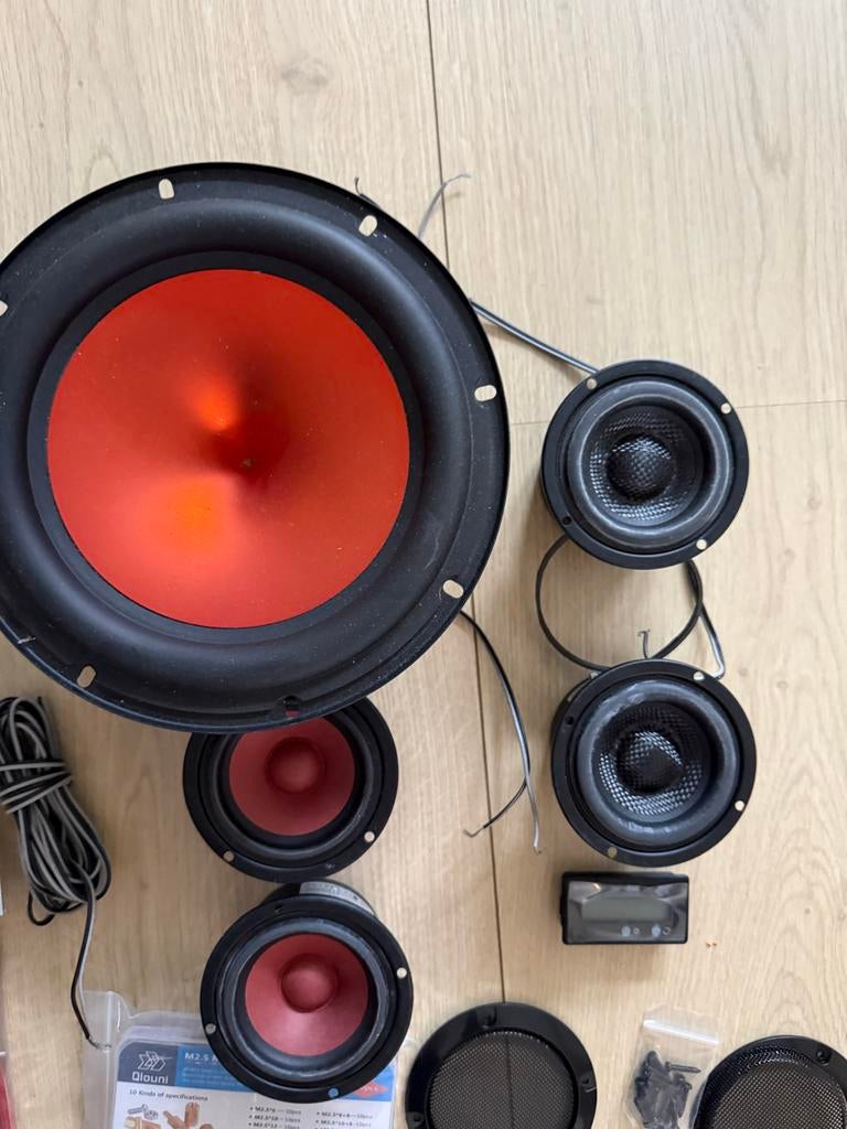 Nieuw! Zelfbouw Speakerset incl alle benodigdheden, Audio, Tv en Foto, Luidsprekers, Overige merken, Gebruikt, Overige typen, Ophalen of Verzenden