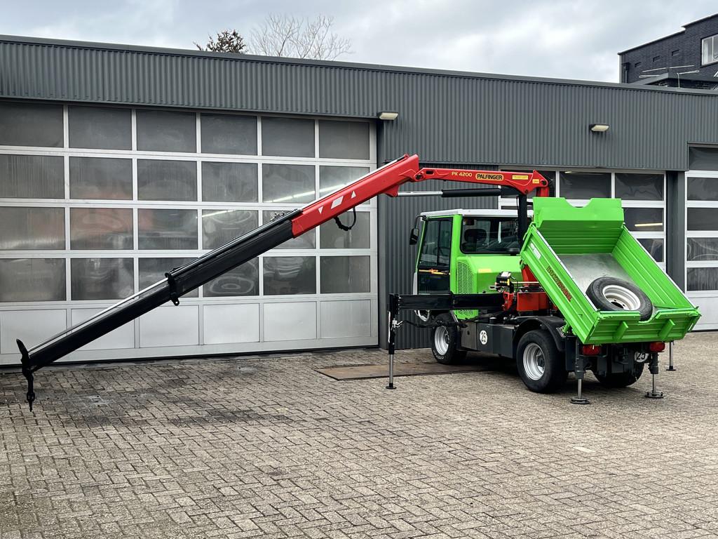 Boki Kiefer HY1251S Werktuigdrager Palfinger Laadkraan 3 zij, Stof, Gebruikt, Zwart, 2500 kg
