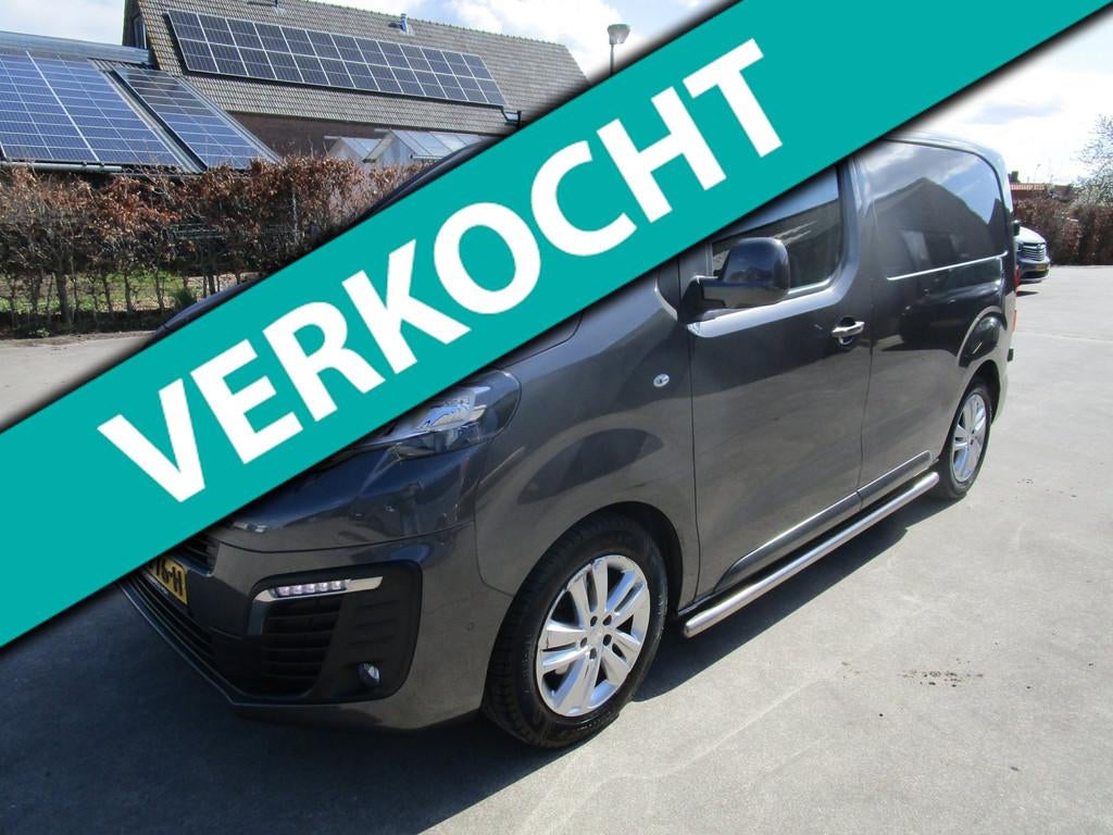 Peugeot Expert 2.0 BlueHDI 120 Urban automaat cam navi mooi, Gebruikt, Euro 6, 4 cilinders, Leder en Stof