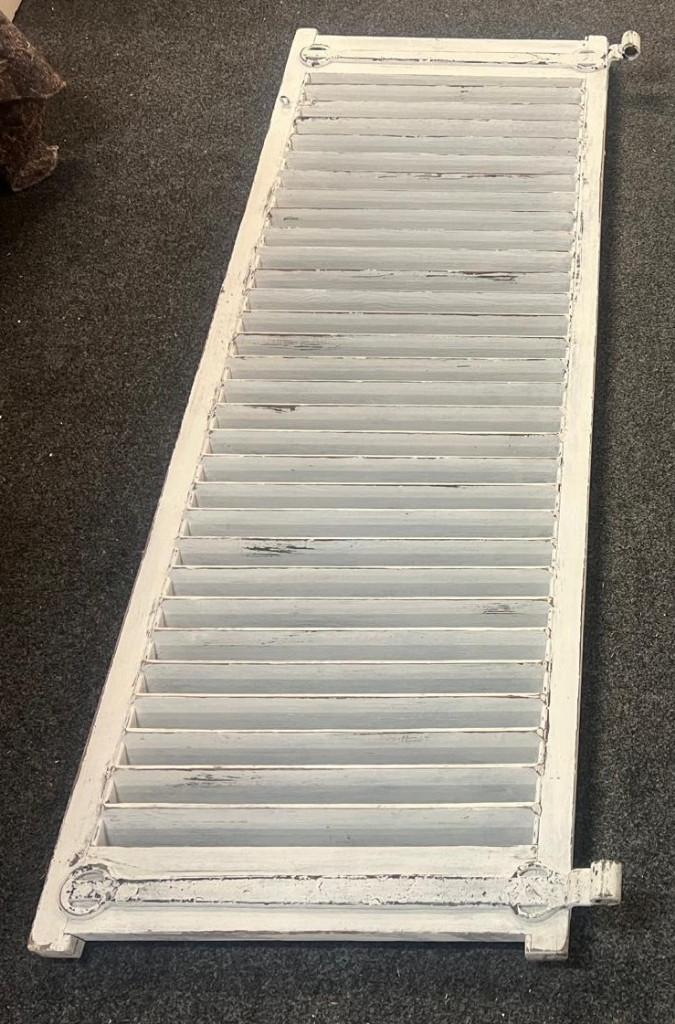 Klassiek louvre houten raamluik kan ook als kamerscherm, Ophalen, Gebruikt