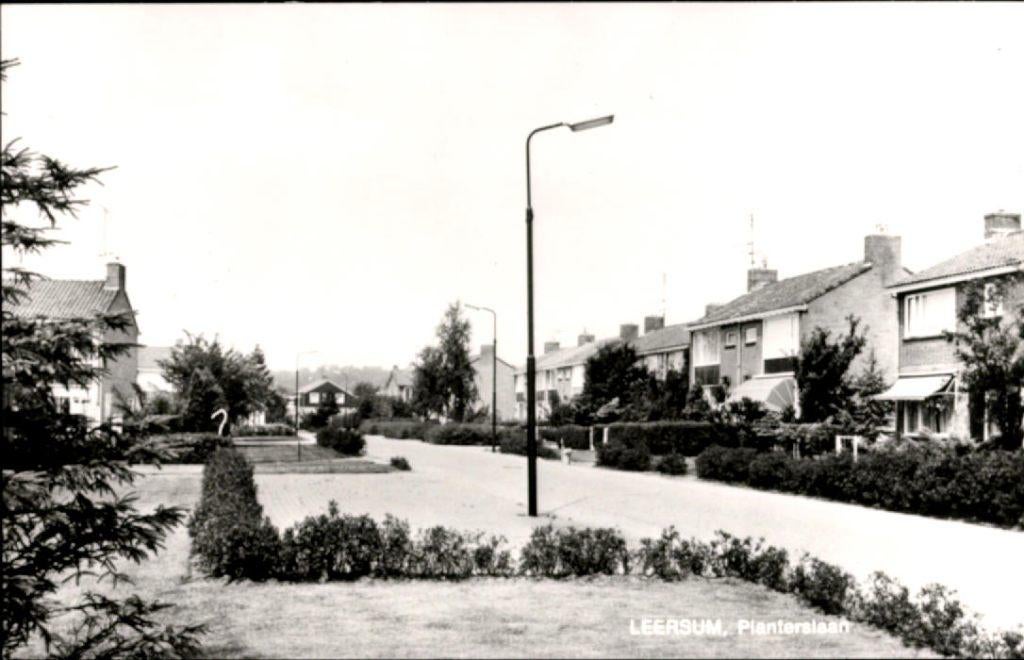leersum, kvr4-1392 planterslaan, Verzenden, 1960 tot 1980, Gelopen, Utrecht