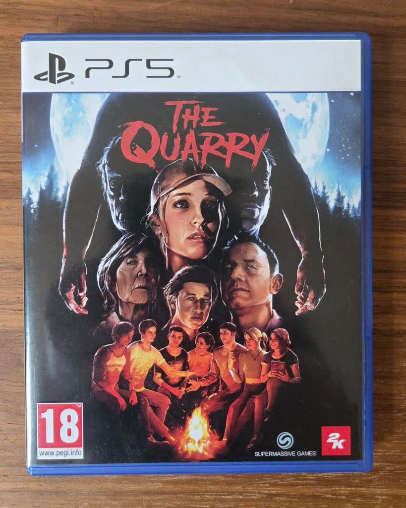 The Quarry PS5 game, Spelcomputers en Games, Games | Sony PlayStation 5, Ophalen of Verzenden, Zo goed als nieuw