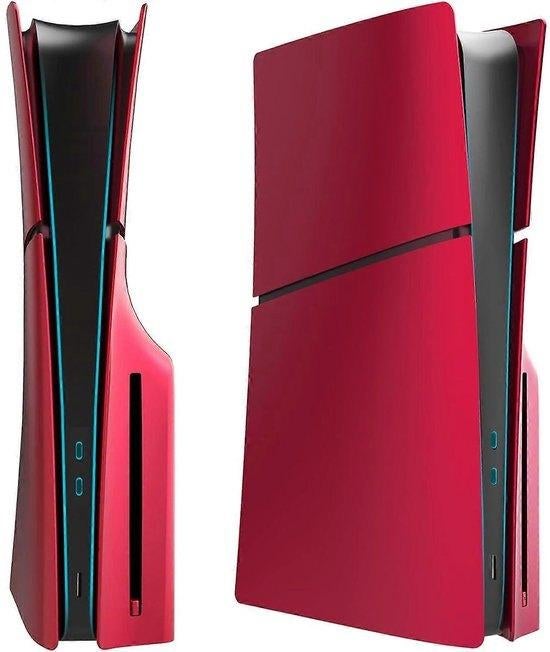 PS5 Slim Faceplate – Disc – Volcanic Red, Spelcomputers en Games, Ophalen of Verzenden, Nieuw, Controller, PlayStation 5