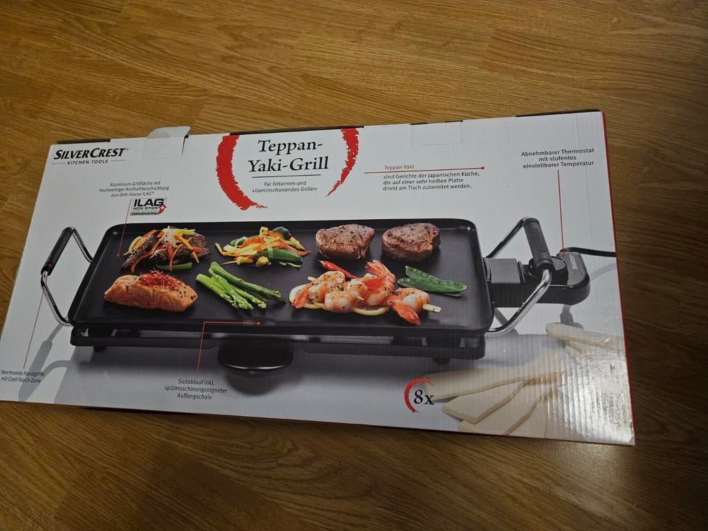 Silvercrest Teppan Yaki Grill, Ophalen of Verzenden