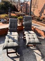 Ligstoelen hardhoud, Tuin en Terras, Ophalen, Zo goed als nieuw