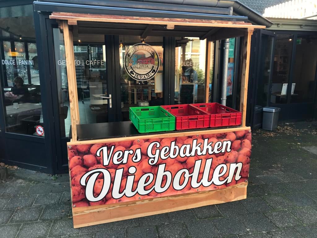 Kraam voor kerstmarkt, Ophalen, Gebruikt, Meubilair